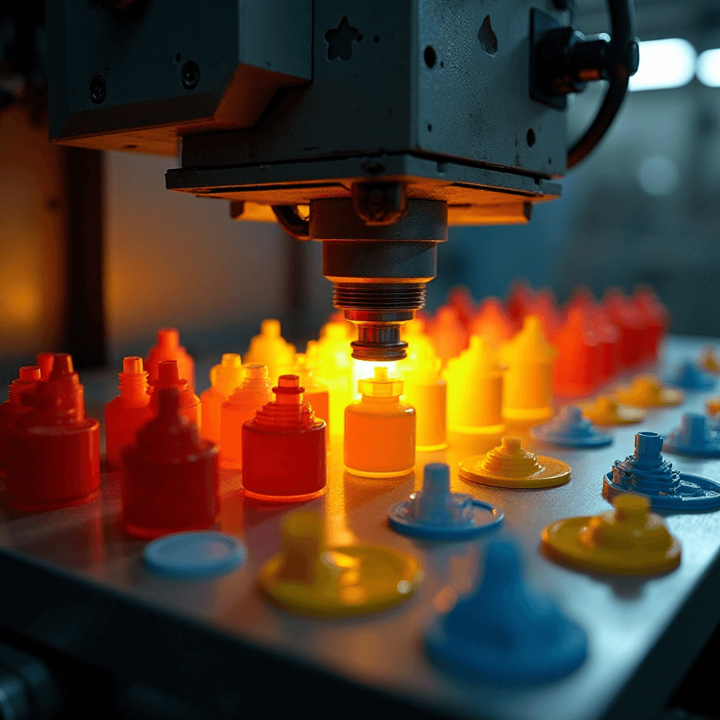 Plastic Injection Molding Process for Colorful Plastic Components at Ronningen Research & Development