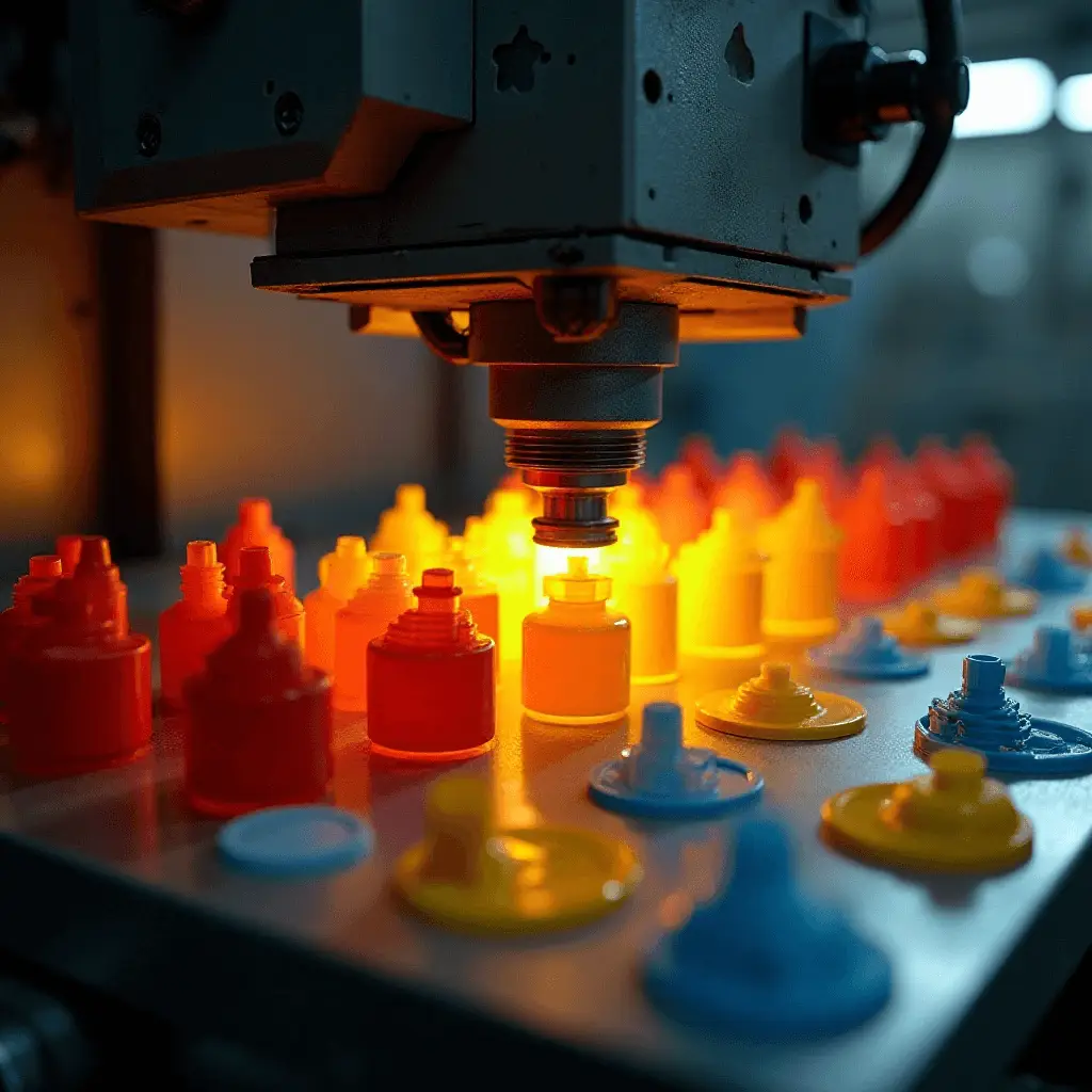 Plastic Injection Molding Process for Colorful Plastic Components at Ronningen Research & Development