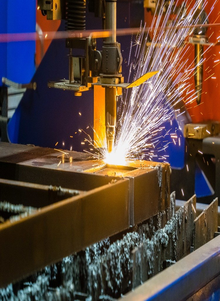 Precision drilling equipment in use at a construction site in Phoenix, Arizona