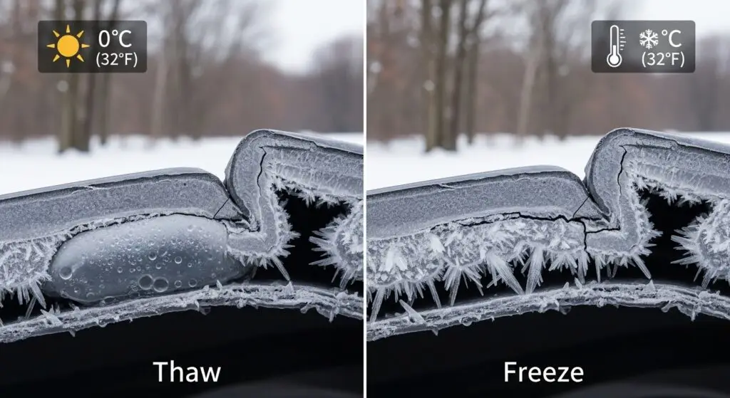 How Michigan's Freeze-Thaw Cycles Affect Plastic Part Performance